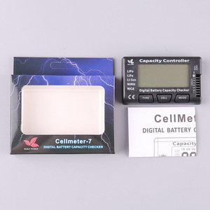 Build-Power Cellmeter-7 Digital <b>Battery</b> Capacity Checker 1-7S Li-ion <b>Tester</b> 0-20V Voltage Display - Product Image 1