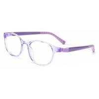 Vente en gros de montures de lunettes optiques pour enfants de haute qualité en TR90 avec verres AC, motif diamant solide, prix usine