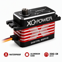 Boîtier en aluminium à profil bas de 27 mm, étanche, servo sans balais 25KG XQ-BLS325 1/10 pour voiture RC programmable XQ-POWER 8.4V