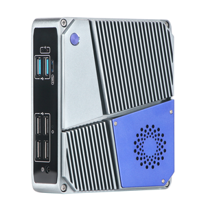 Mini PC Industrial sin Ventilador en Oferta, <span class=keywords><strong>CPU</strong></span> N100 con Ventilador Activo, LAN Dual, 6 Puertos USB, Puertos de Pantalla HD DP para KIOSK, Señalización Digital, POS - Product Image 1
