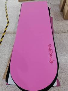 CZFIT Custom Logo Factory Wholesale 4.8mm Curve Oval U Shaped Coconut Pilates Yoga Mat Beige <b>Matt</b> PU <b>Rubber</b> Eco-Friendly - Product Image 5