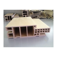 Fabrication professionnelle en chine, bois et plastique, profil de porte