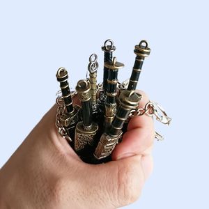 Lot de 7 mini-épées jouets pour enfants, modèle d'accessoires de cinéma et de télévision, ornement électroplaqué - Product Image 3