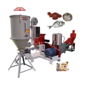 Factory Wholesale Chicken Feed Making Machine Manufacturing Plant Equipment Poultry Pig Floating Fish Feed Pellet Mill Machine