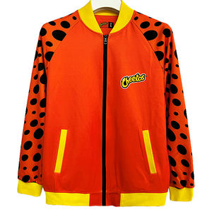 Chaqueta de Béisbol de Alta Gama, Holgada, con Logotipo Personalizado Estampado, Sudadera con Parches, Estilo Béisbol, Chaqueta de Trabajo - Product Image 4