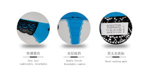 <span class=keywords><strong>Perizoma</strong></span> attillato elastico Sexy in puro <span class=keywords><strong>cotone</strong></span> <span class=keywords><strong>nero</strong></span> a vita bassa - Product Image 5