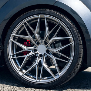 Cerchi in Lega Forgiata di Lusso Personalizzati con Finitura in Titanio per Audi <span class=keywords><strong>BMW</strong></span> 5x120 5x112 5x130 5x114.3 <span class=keywords><strong>18</strong></span> 19 20 21 22 Pollici per Auto Passeggeri - Product Image 2