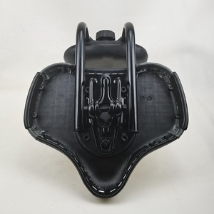 Asiento de bicicleta grande para adulto, sillín con respaldo <span class=keywords><strong>ajustable</strong></span>, triciclo de ciudad - Product Image 4