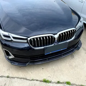Pour BMW Série 5 G30 G31 525i 530i 2017-2023 : Spoiler de pare-chocs avant, diffuseur, protection de lèvre, kit carrosserie, modification - Product Image 3