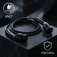 Câble adaptateur EV avec puce de communication intégrée, rallonge Type2 vers Type2, Type2 vers GBT, connexion stable, sans déconnexion