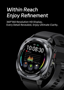 1.85" HD Screen Smart <b>Watch</b> Heart Rate Blood SpO2 Monitor Fitness Tracker IP68 Waterproof Call Smartwatch - Product Image 2