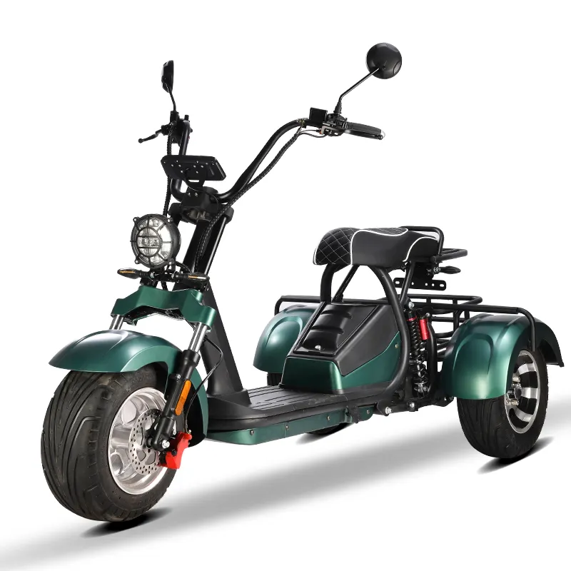 Toptan yüksek kalite elektrikli Scooter Citycoco 3 tekerlekli elektrikli bisiklet/scooter/motosiklet Citycoco