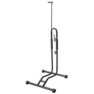 Support de stationnement vertical en métal en forme de L pour vélo de montagne, support d'affichage et d'entretien - Product Image 3