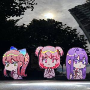 สติกเกอร์ไวนิลลายการ์ตูนอนิเมะดิจิตอลขนาดใหญ่ที่กำหนดเองได้สำหรับรถยนต์ - Product Image 3