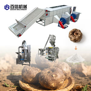 Prix usine Konjac poudre gingembre oignon manioc poudre faisant l'équipement 2000kg Konjac poudre ligne de traitement - Product Image 5
