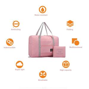 (<strong>2</strong> Pack) Foldable Travel Duffel Bag, Waterproof Carry on Luggage Bag, Lightweight Travel Luggage Bag for Sports,Vacation - Product Image 5