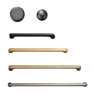 Poignée de tirage de salle de bain poignée de tiroir de mode bouton de porte en alliage de Zinc bouton de garde-robe pour cuisine commode chambre salon Villa utilisation - Product Image 1
