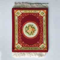Tapis de souris tissé persan mini style rétro, motif tapis, dessous de tasse, tapis de souris pour ordinateur portable, décoration de table à domicile - Vente chaude