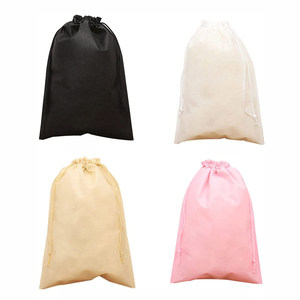 Sacchetto Portascarpe da Viaggio Riutilizzabile in Tessuto Non Tessuto con Coulisse, Ecologico, per la Conservazione e la Protezione dalla Polvere - Vendita all'Ingrosso - Product Image 4