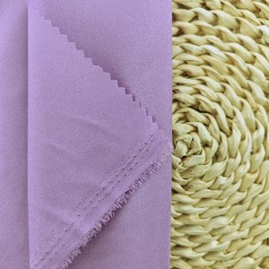 Tessuto di Alta Qualità 95% Poliestere 5% <span class=keywords><strong>Spandex</strong></span> 110GSM 100D 150cm Tessuto Elasticizzato in Poliestere <span class=keywords><strong>Spandex</strong></span> per Top Casual e Magliette - Product Image 3