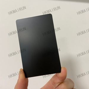 Wholesale <b>Metal</b> Membership Cards With Frosted UV Matte Finish - Product Image 3