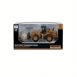 Modellino di Veicolo Ingegneristico in Lega Teinrun, Scala 1:40, Giocattolo in Metallo Pressofuso per Bambini dai 3 Anni in Su, Unisex - Product Image 1