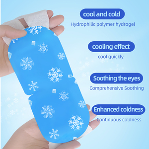 Vendite calde della fabbrica fornitura di salute dell'occhio freddo comprime raffreddamento maschera per occhi per il sollievo dall'emicrania dell'occhio secco - Product Image 5