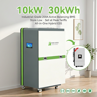 Sistem Panel Surya JApower Good Cost Full Kit Solar on Grid Hybrid 5kw 10kw 30kw 3 Fase 380v 400v untuk Rumah dengan Baterai Penyimpanan