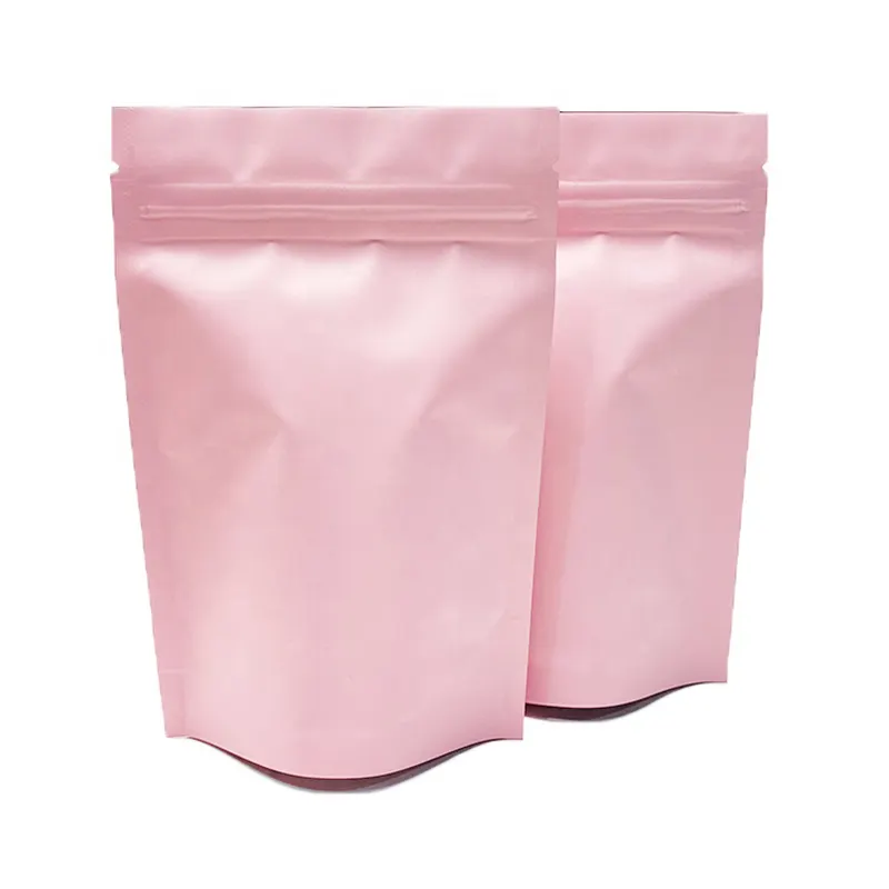 도매 3.5g 매트 스탠드 파우치 다채로운 냄새 방지 커피 포장 가방 PET/LDPE 마일라 플라스틱 지퍼 파우치
