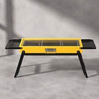 Barbecue au charbon de bois pliable moderne en acier inoxydable pour usage extérieur