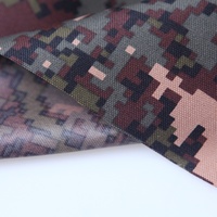 Tissu Brocart de Soie Extensible 600D, Tissu Oxford en Polyester, Revêtement PU Imperméable, Résistant à l'Abrasion, pour Sacs Tricotés, Tentes, Motifs Floraux