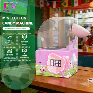 Máquina Portátil Mini para Algodón de Azúcar con Cabezal de Limpieza Automática, <span class=keywords><strong>Oportunidad</strong></span> de Negocio con Alto Retorno de <span class=keywords><strong>la</strong></span> Inversión - Product Image 1