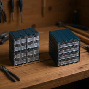 TTAKE Drawer <b>Cabinet</b> <b>Tool</b> Containers With Clear Drawers For <b>Storage</b> Organization - Product Image 2