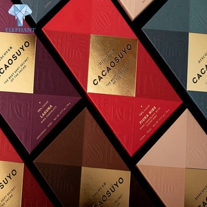 Custom Printing Luxury Folding Gold Foil Stamping Logo <b>Chocolate</b> Bar <b>Box</b> <b>Chocolate</b> <b>Packaging</b> <b>Box</b> - Product Image 3