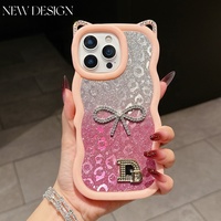 Pour iPhone 17 16 15 14 13 12 11 Diamant Arc TPU Couverture de Téléphone pour Infinix Hot 50I 40I 30I POP10 Luxe Paillettes Filles Téléphone Cas