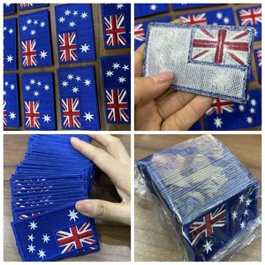 Tùy Chỉnh Thêu Sắt Trên Vá Thermoadhesive Logo Vá Cho Người Công Ty Đội Quần Áo Sử Dụng - Product Image 4