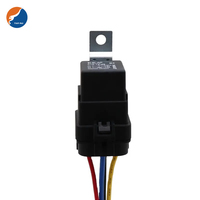 Relais automatique SPDT 12V 40amp résistant à l'eau à 5 broches avec harnais prise de relais de voiture 14AWG Kit de relais Style pour voiture