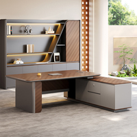 Table de bureau de direction moderne de luxe sur mesure, haute qualité, pour espaces économiques – Meilleure vente