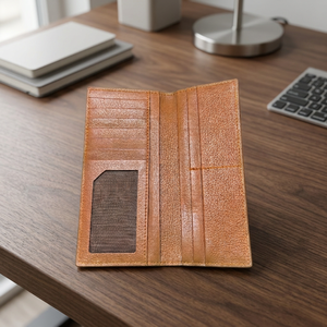 Cartera Continental de Piel de Cocodrilo de Lujo, Cartera Larga Hecha a Mano con Múltiples Ranuras para Tarjetas - Product Image 4