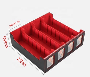 Estuche <span class=keywords><strong>de</strong></span> Exhibición Personalizado Torson <span class=keywords><strong>de</strong></span> 4 Ventanas, <span class=keywords><strong>de</strong></span> Cuero PU y Franela, Portátil, para Cartas <span class=keywords><strong>de</strong></span> <span class=keywords><strong>Juego</strong></span> <span class=keywords><strong>de</strong></span> <span class=keywords><strong>Mesa</strong></span>, para Cartas <span class=keywords><strong>de</strong></span> Yugioh, Más <span class=keywords><strong>de</strong></span> 3000 Cartas <span class=keywords><strong>de</strong></span> Commander, Carrom - Product Image 4