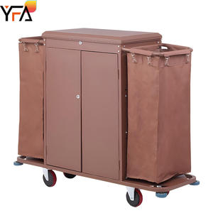 Carrito <span class=keywords><strong>de</strong></span> <span class=keywords><strong>limpieza</strong></span> <span class=keywords><strong>de</strong></span> hotel <span class=keywords><strong>de</strong></span> acero inoxidable con puerta y compartimento <span class=keywords><strong>de</strong></span> almacenamiento Equipo <span class=keywords><strong>de</strong></span> <span class=keywords><strong>limpieza</strong></span> Carros <span class=keywords><strong>de</strong></span> almacenamiento Carrito <span class=keywords><strong>de</strong></span> ama <span class=keywords><strong>de</strong></span> llaves - Product Image 4