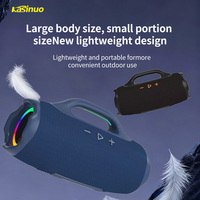 Haut-parleur Bluetooth Kasinuo 80W en promotion avec USB, AUX, lumière RGB, super basses, poignée portable, étanche, pour camping en extérieur