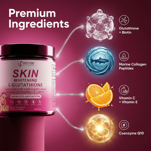 OEM/ODM Glutathion-Pulver-Nahrungsergänzungsmittel, zur Hautaufhellung, Kollagen- und Vitamin-C-Unterstützung sowie Anti-Aging-Effekt - Product Image 4