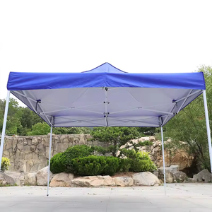 Carpa Plegable Cuadrada de PVC Impermeable de 10x10 pies con Logotipo Personalizado Impreso y Estructura de Acero para Ferias Comerciales y Publicidad - Product Image 4