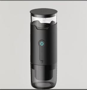 Cafetière électrique portable à pression manuelle pour le camping avec fonction de chauffage, petite taille, <span class=keywords><strong>compatible</strong></span> café moulu et capsules - Product Image 4