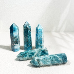 Cuarzo pulido a precio de fábrica Ocean Jasper Tower Healing Clarity Crystal Crafts para decoración del hogar con tema de Mascota - Product Image 4