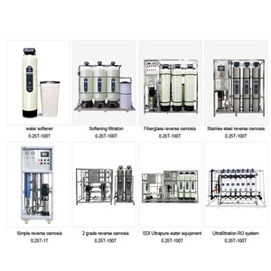 Système d'osmose inverse pour eau saumâtre à TDS élevé 500LPH 1000LPH, installation industrielle de purification d'eau par osmose inverse ISO ROHS - Product Image 3