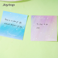 Joytop Blocs-notes colorés imperméables à feuilles mobiles pour étudiants, école, bureau, notes, papeterie Kawaii en vrac