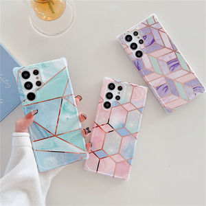 Funda de teléfono de silicona blanda con diseño de flor de mármol, cubierta trasera para Samsung <span class=keywords><strong>Galaxy</strong></span> S20, S21, S22, A10, A20, <span class=keywords><strong>A50</strong></span>, A51, A71, 4G - Product Image 2