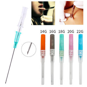 Aiguilles de perçage jetables en acier inoxydable 14G-22G pour le perçage des oreilles, du nez et du corps - Product Image 3